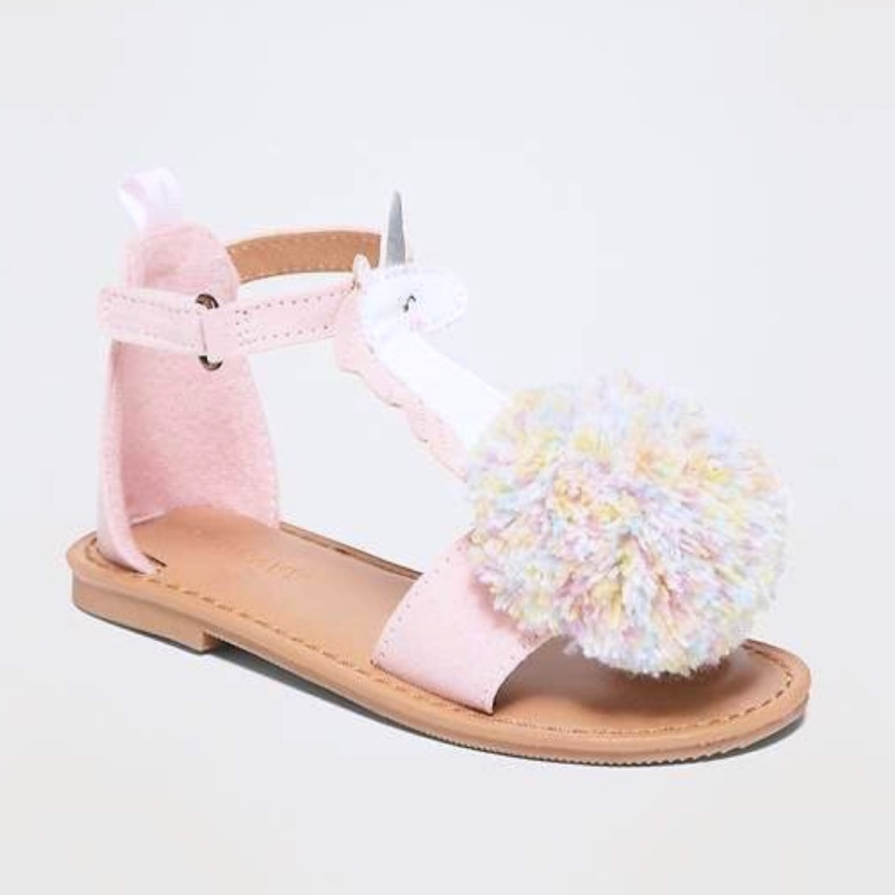 Unicorn Pom Sandal